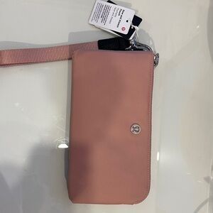 Lululemon Athletica Blush Pouch with strap